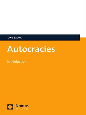 cover image of Autocracies